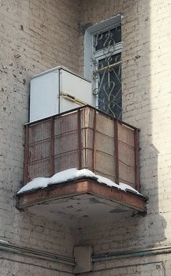холодильник на балкон