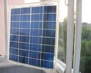 солнечные батареи на балконе