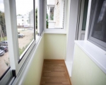 Алюминиевые раздвижные окна для балкона-1