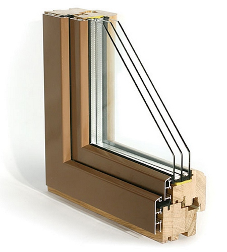 деревянно-алюминиевые окна