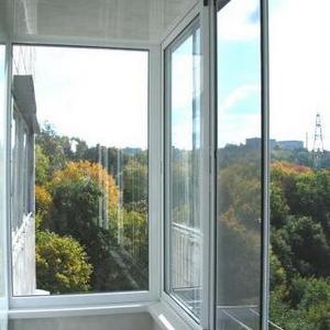 алюминиевые окна на балкон
