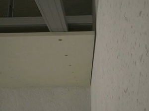 монтаж гипсокартона на потолок